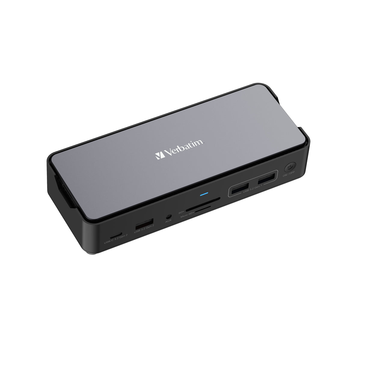 Verbatim Usb-C Pro Dockingstation Cds-15ssd Con Hdmi/4k/Ssd 256gb/Rj45/Usb-A