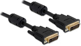 Delock Cable Dvi 24+5 Stecker > Dvi 24+5 Stecker 5 M Schwarz