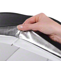 Walimex 2in1 Reflex & Translucent Umbrella White 84cm