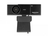 Delock Webcam Usb Uhd Con Micrófono 4k 30 Hz Punto De Vista De 110° Y Trípode