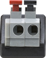 EAN 4040849767494 - Goobay 76749 cambiador de género para cable Terminal Block 2-pin DC (5.50 x 2.10 mm) Negro imagen 2