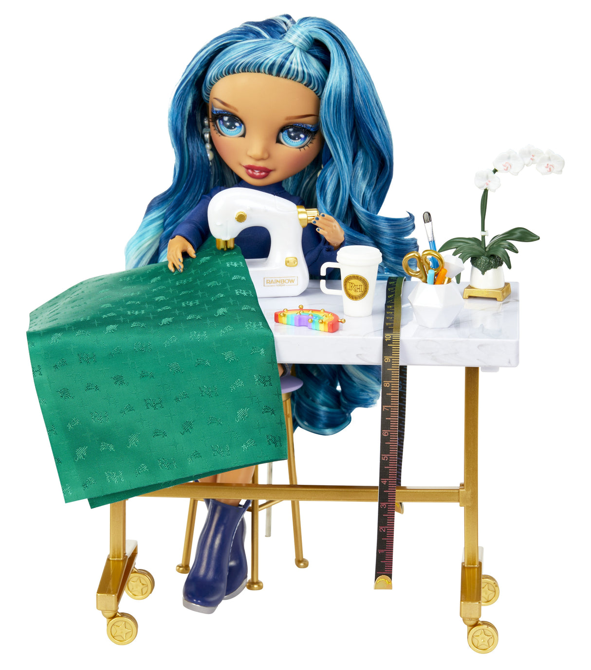Muñeca Skyler Sueña Y Diseña Rainbow High 25cm