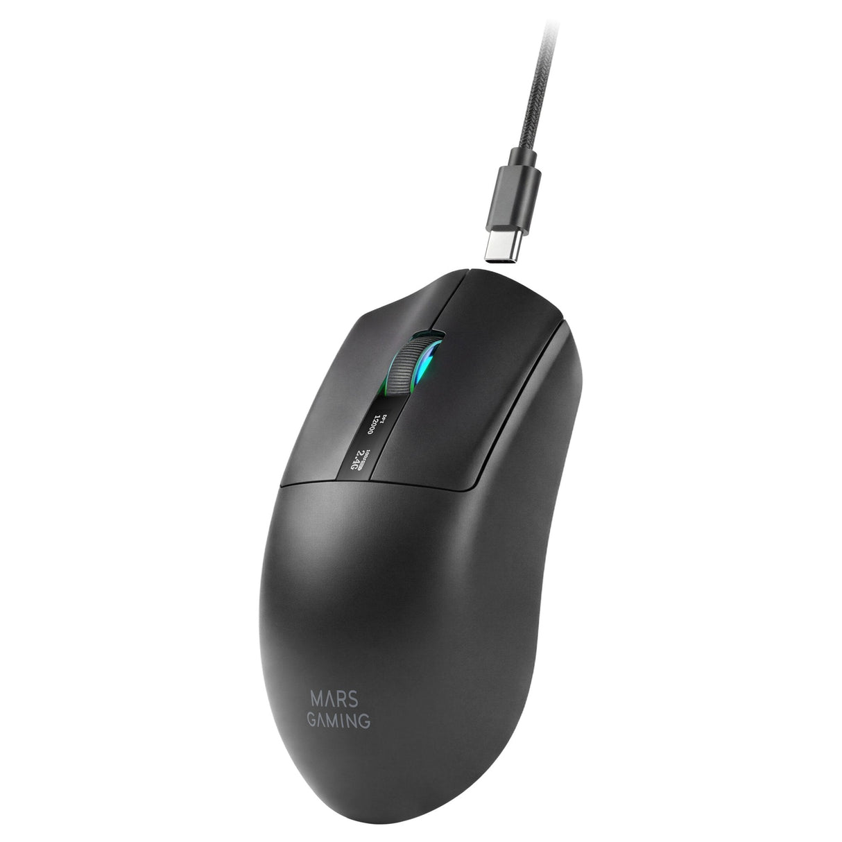 Raton Optico Wireless Mmwelite Negro Mars Gaming