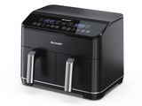 EAN 4550556127172 - Sharp AF-GD82AE-B freidora Doble 8 L Independiente 1800 W Freidora de aire caliente Negro imagen 1