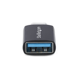 Adaptador Startech.Com Usb-C To Usb-A , Usb 5gbps, Compact Usb-C Male To Usb-A Female Adaptador, Durable Metal Housing, M/F -
