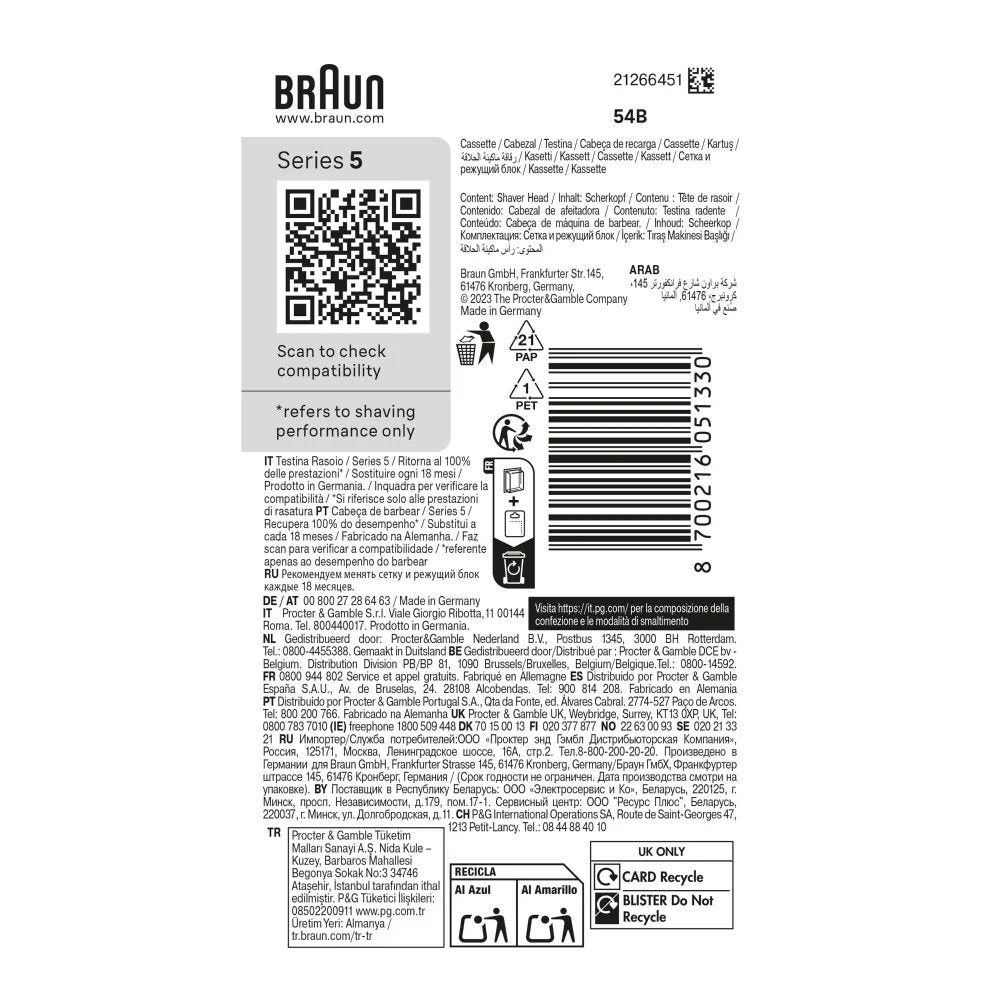 Braun Kombipack 54b