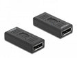 EAN 4043619666430 - DeLOCK 66643 cambiador de género para cable Negro imagen 1