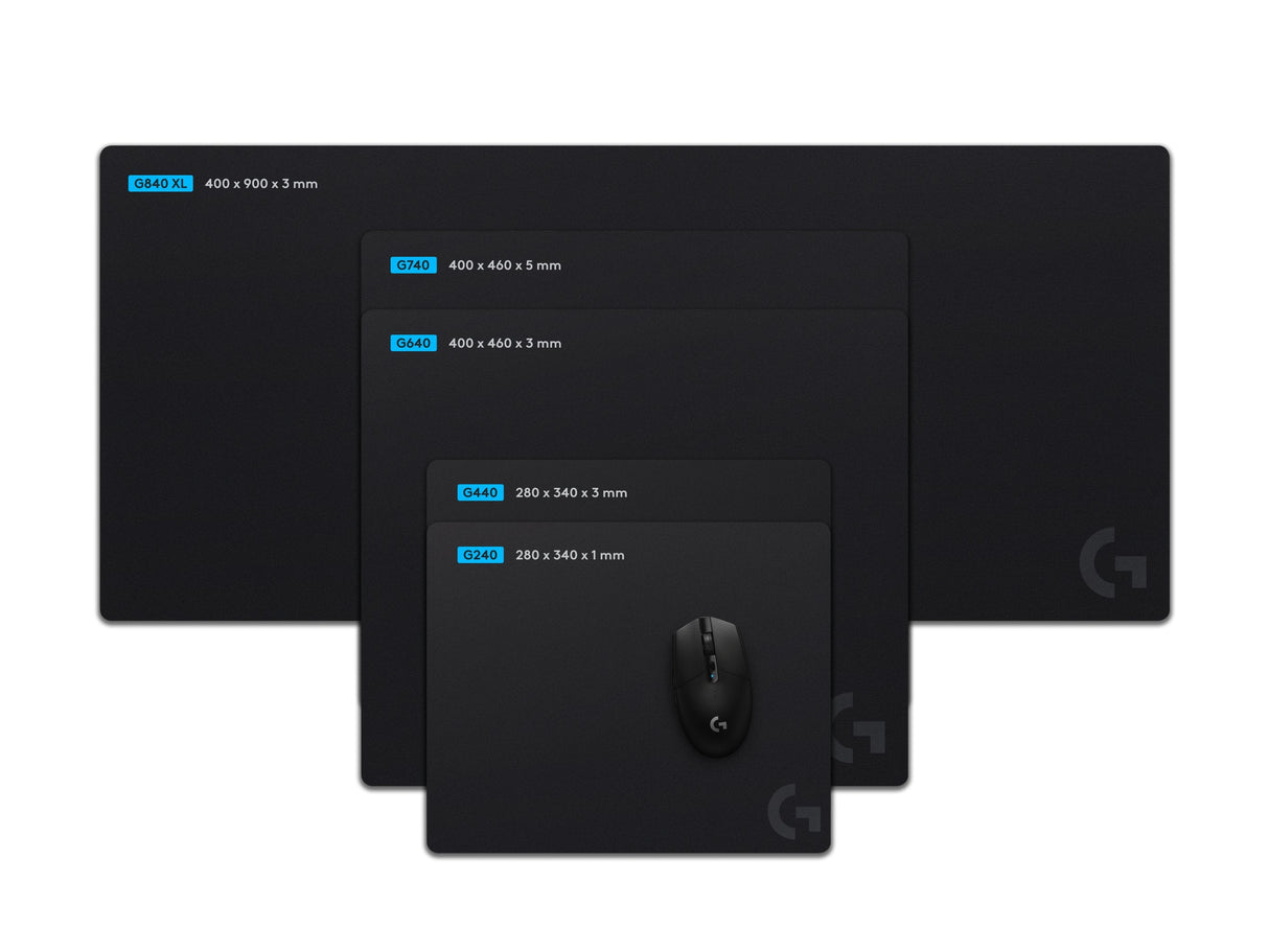 Alfombrilla Logitech G G740 Negro