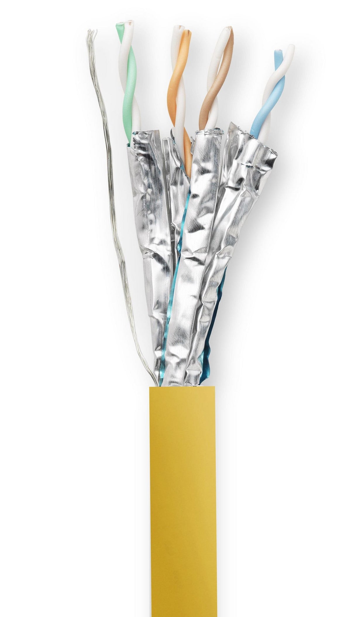 EAN 5706998289513 - Vivolink PROCAT40 cable de red Amarillo 40 m Cat6a F/FTP (FFTP) imagen 3