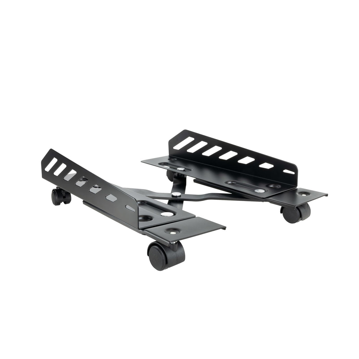 Soporte Para Cpu De Suelo Ruedas Plegable Negro