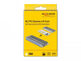 Pci Express X16 (X4   X8) Karte Zu 1 X Nvme M.2 Key M Mit Led Beleuchtung