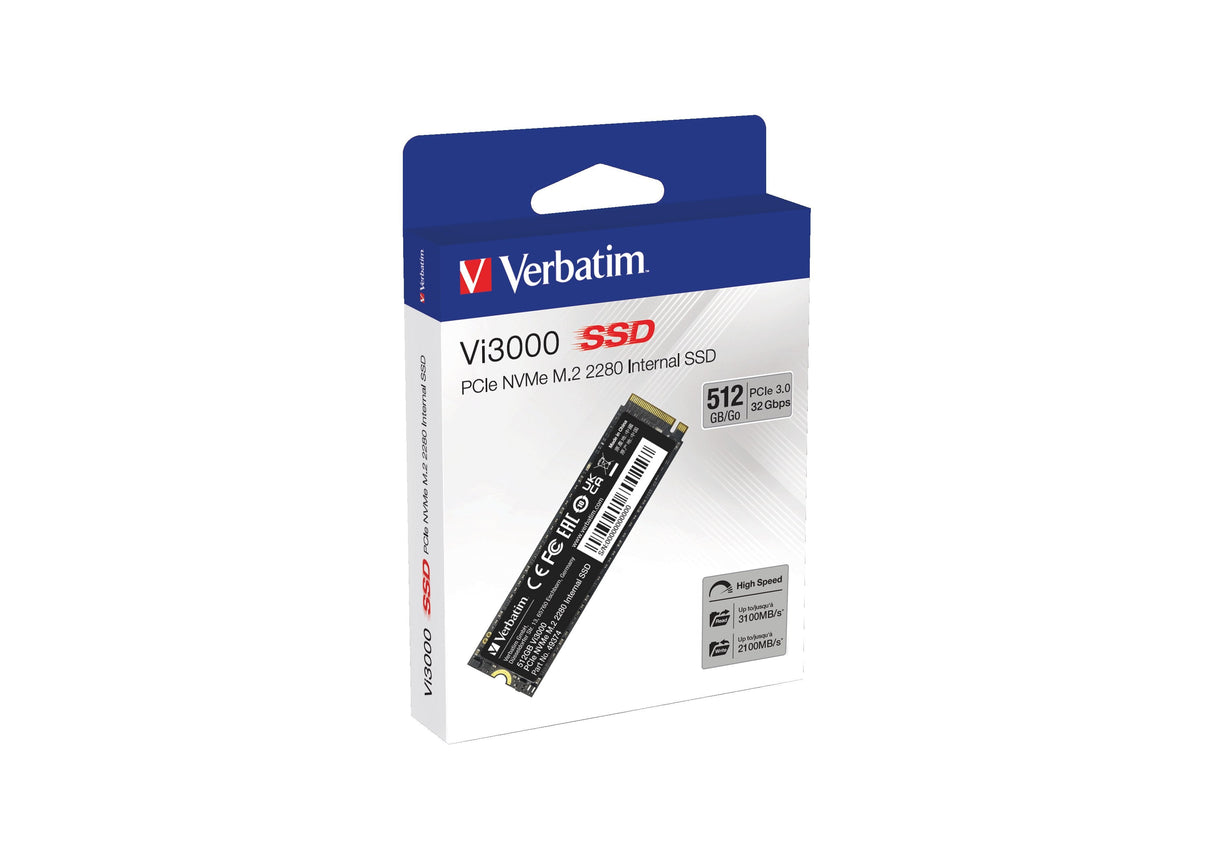 Disco Ssd 512gb Verbatim Vi3000 Pcie Nvme M.2
