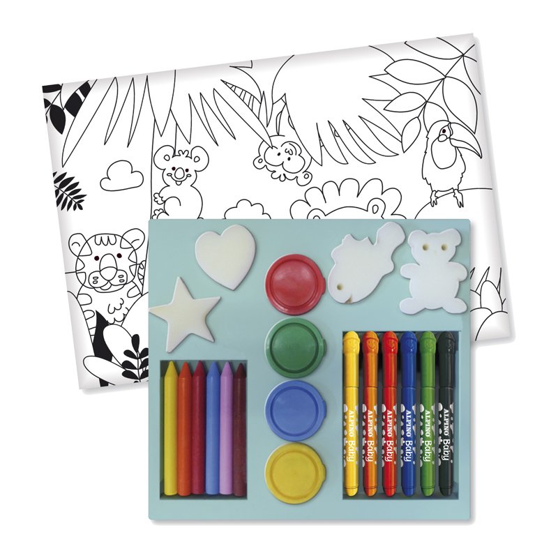 Alpino Pinturas Baby Para Niños Mega Set De 36 Piezas C/Surtidos