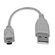 EAN 0065030840644 - StarTech.com USB2HABM6IN cable USB USB 2.0 0,152 m Mini-USB B 0,48 Gbit/s imagen 1