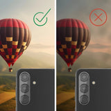 Hama Cam Protect Protector De Camara Para Samsung Galaxy A26 5g - Vidrio Templado - Transparente