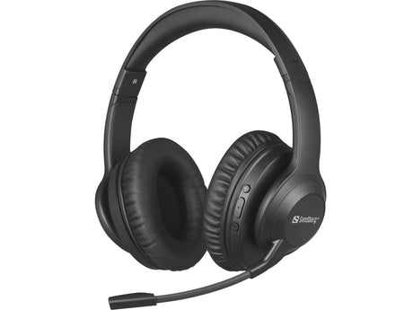 EAN 5705730126451 - Sandberg 126-45 auricular y casco Auriculares Inalámbrico Diadema Música/uso diario Bluetooth Negro imagen 1