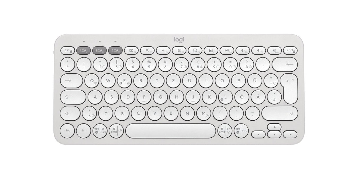 Pebble Keys 2 K380s Tonal White - Deu Btn/Acentral-419universal
