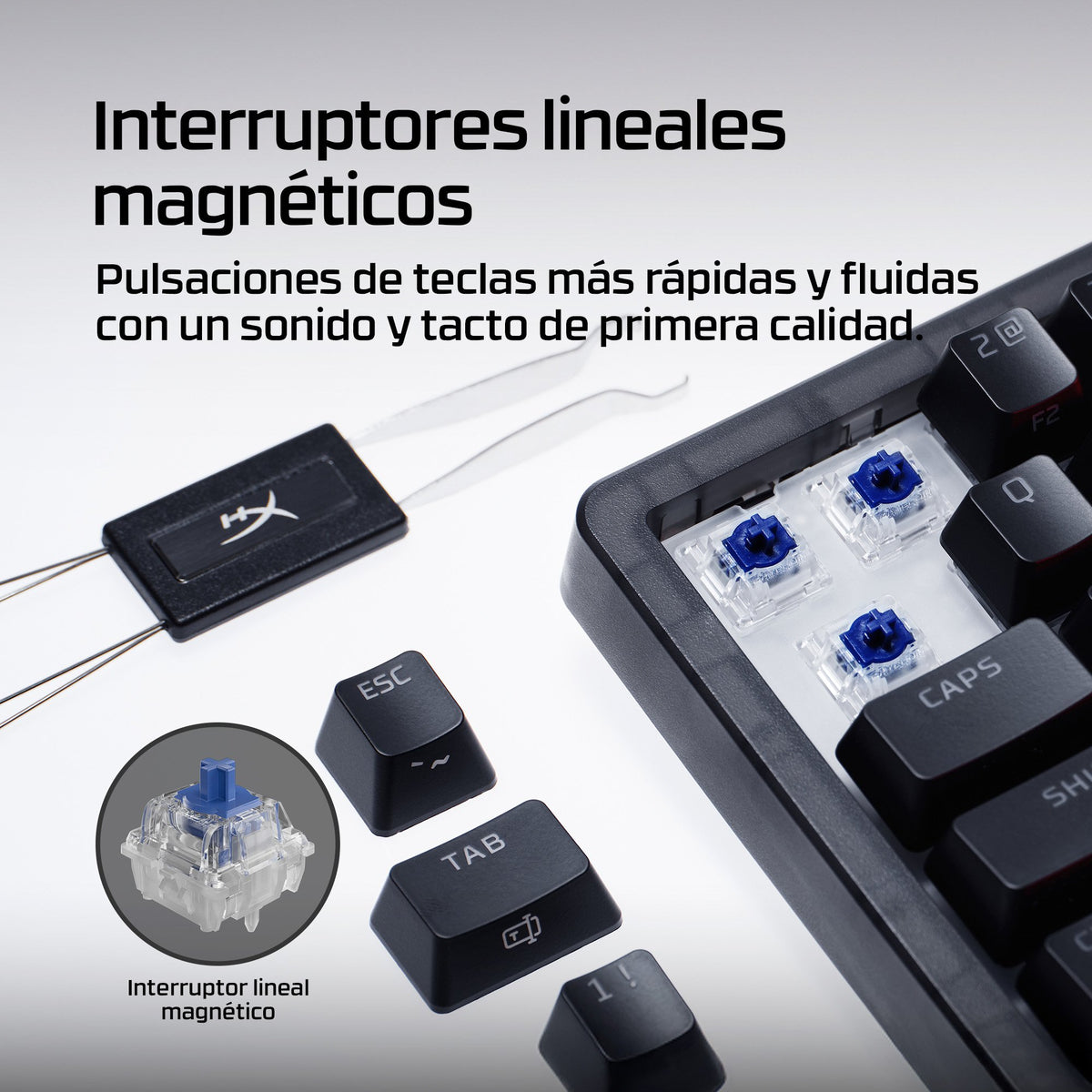 EAN 0199251353246 - HyperX Origins 2 65 Pro teclado Negro imagen 8