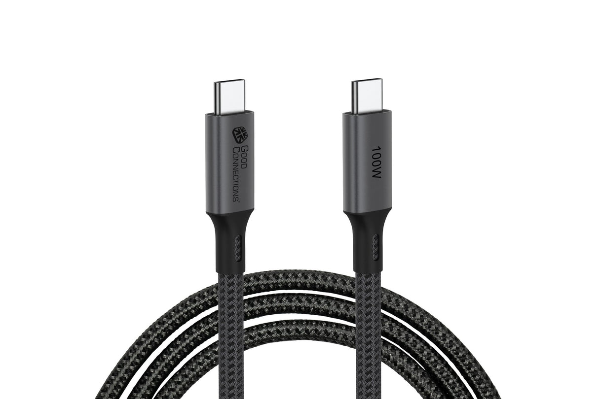 EAN 4014619881376 - Alcasa Kabel / Adapter cable USB USB4 Gen 2x2 1 m USB C Gris imagen 2