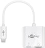 EAN 4040849621109 - Goobay 62110 base para portátil y replicador de puertos Alámbrico USB 3.2 Gen 1 (3.1 Gen 1) Type-C Blanco imagen 1
