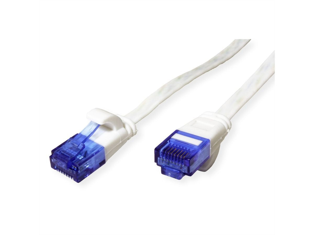 Value Cable De Red Cat.6a (Class Ea) Utp, Extra-Flach, Wei, 2 M