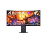 Lg 45gx950b-B 45" Ultragear Evo Gx9, 5k2k Oled Curved 21:9 5120x2160 0.03ms Hdmi Displayport, Usb-C, Headphone Out