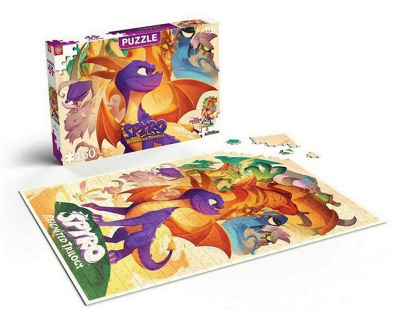 EAN 5908305243021 - Cenega Spyro Reignited Trilogy: Heroes Puzzle rompecabezas 160 pieza(s) Videojuego imagen 2