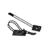 Abrazadera De Cable Ajustable Inline 94mm Negro 10uds