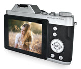 Cámara Prixton Nomad Dc950 64mp 4k 3840p 85 Min Autonomía Pantalla 2.88? Ips 640 X 480 Función Anti Shake Negro
