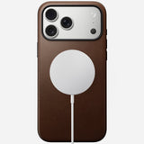 Nomad Modern Leather Case Iphone 17 Pro Max Rustic Brown Horween