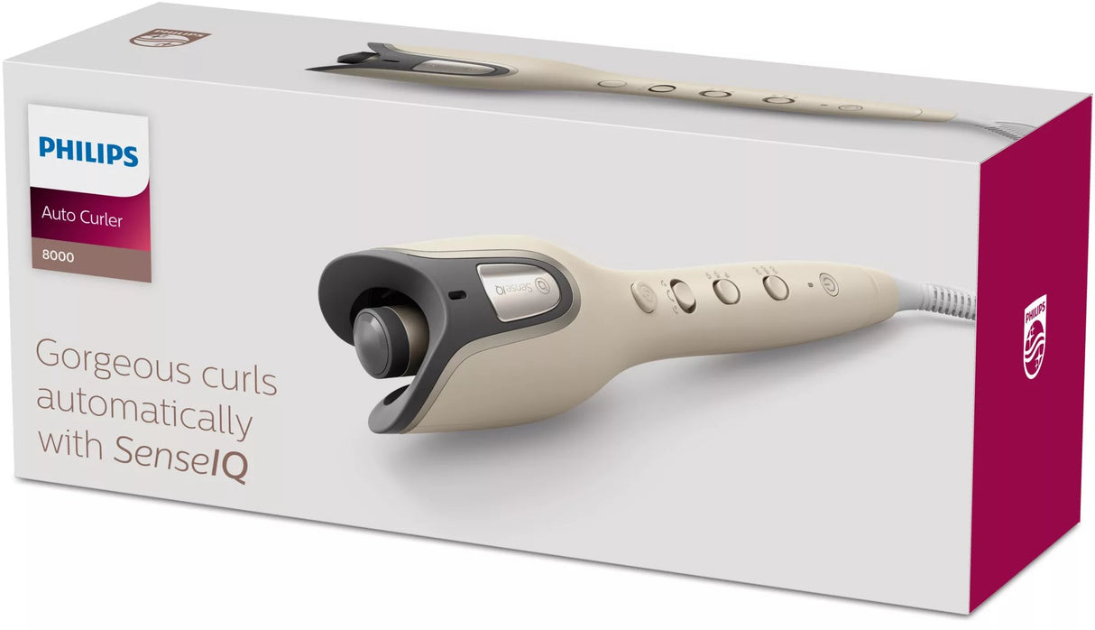 EAN 8720689002141 - Philips 8000 series BHB887/00 Utensilio de peinado Rizador de pelo Caliente Beige 2 m imagen 2