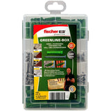 EAN 4048962208184 - Fischer 531227 tornillo de anclaje y taco 80 pieza(s) Juego de enchufes de pared y tornillos imagen 4