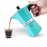 Orbegozo Kfv 1245 Cafetera De Aluminio - Prepara 12 Tazas De Cafe En Minutos - Compatible Con Diferentes Tipos De