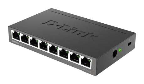 EAN 0790069368240 - D-Link DGS-108 No administrado L2 Gigabit Ethernet (10/100/1000) Negro imagen 2