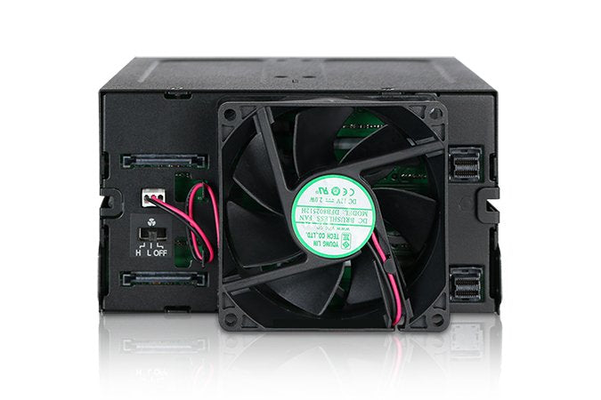 EAN 4713227445085 - Icy Dock MB508SP-B panel bahía disco duro 2x 5,25" Panel de instalación Negro imagen 5