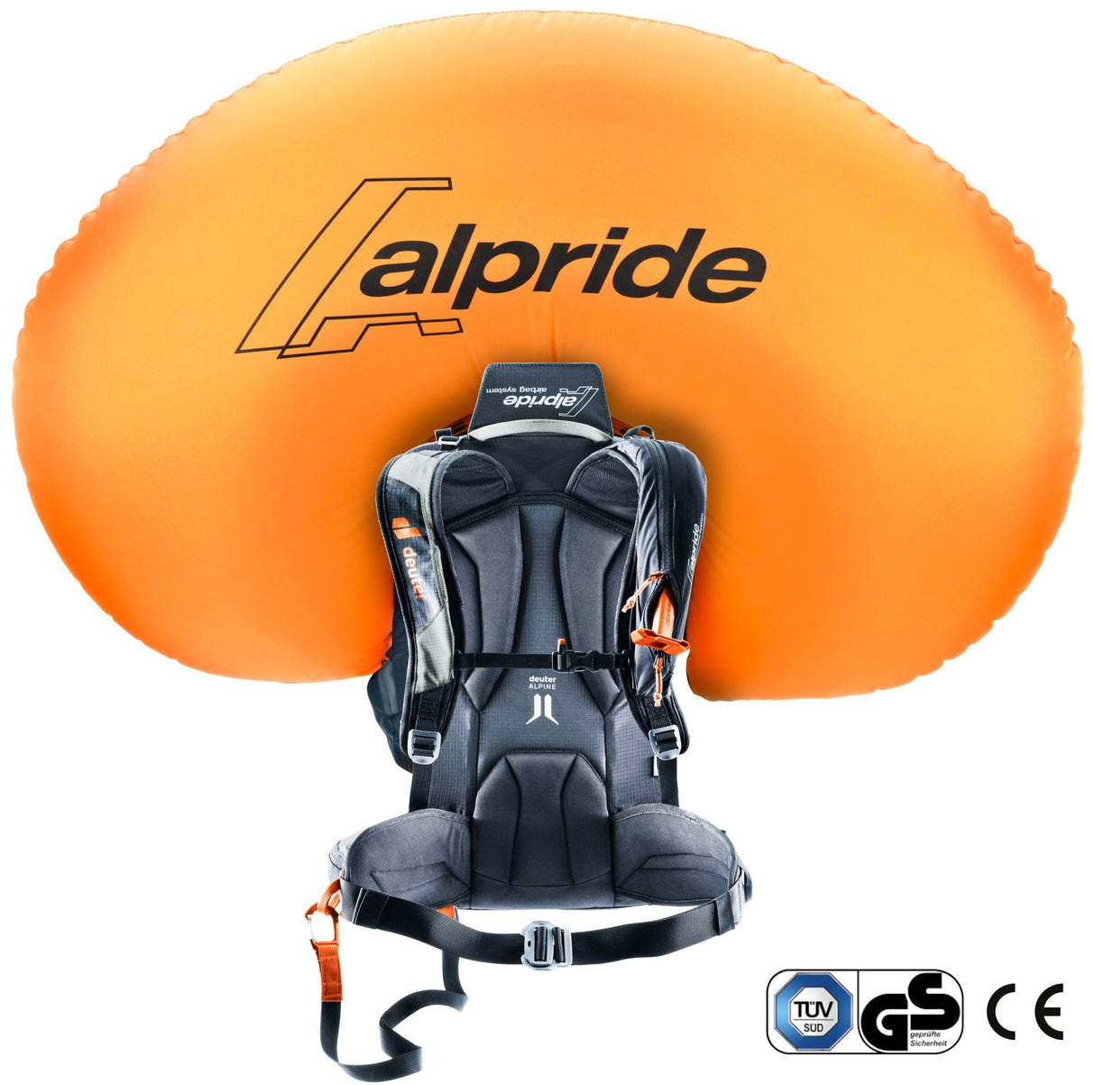 Mochila Deuter Alproof Lite 22 Tin/Black  Para Avalanchas