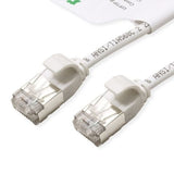Roline Verde U Ftp Cable De Red Cat.6a (Class Ea), Lsoh, Slim, Wei, 5 M