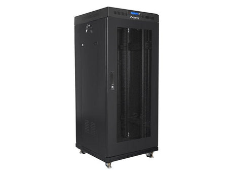 EAN 5901969439731 - Lanberg FF01-6627-23BL armario rack 27U Rack o bastidor independiente Negro imagen 3