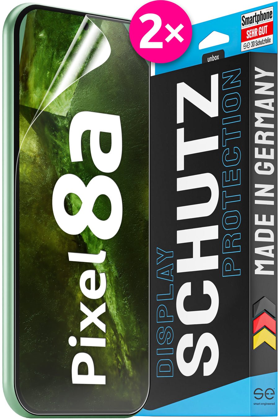 Se 3d Protector De Pantalla Google Pixel 8a (Vpe 2)