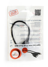 EAN 8716309075855 - Gembird USB mini/USB 0.15m cable USB USB 2.0 0,15 m Mini-USB B USB A Negro imagen 4