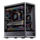 Jonsbo D401 Pc-Gehäuse, Midi Tower, Atx, Tempered Glass - Schwarz