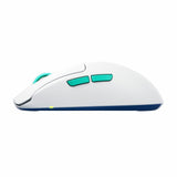 Ratón Cherry M68 Wireless Gaming Blanco/Turquesa Cx-M68w-White