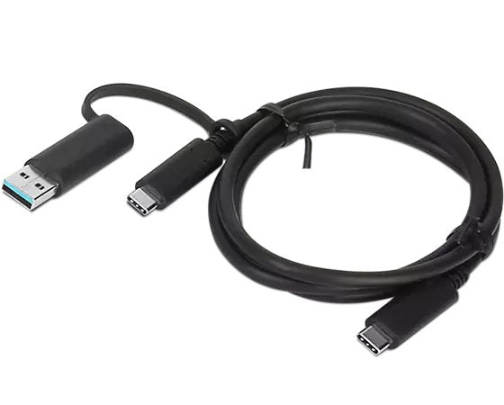 Lenovo 4x90u90618 Cable Usb 1 M Usb 3.2 Gen 1 (3.1 Gen 1) Usb A/Usb C Usb C Negro