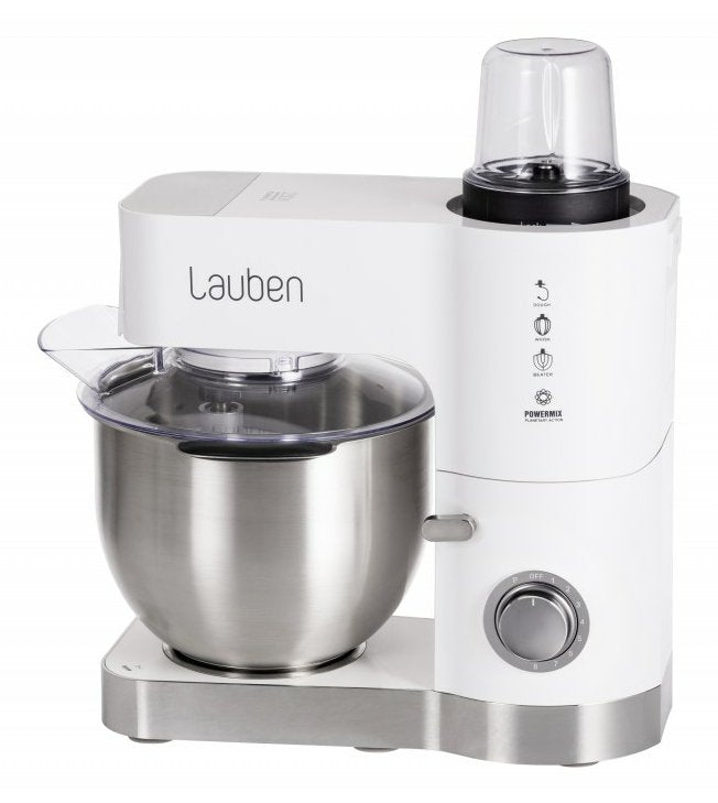 Robot  Lauben Lbnkm1200wt De Cocina 1200 W 5,5 L Acero Inoxidable, Blanco