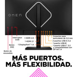 Hp Omen 27k 27" Led Ips Ultrahd 4k 144hz Freesync Premium