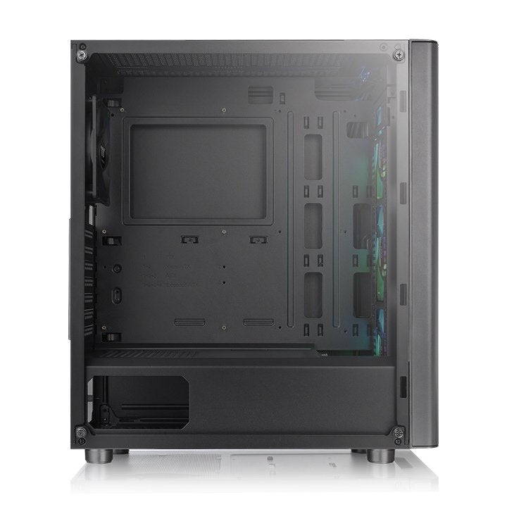 Caja Pc Atx Thermaltake V250 Tg Argb Air Negro Crist. Temp Vent 4x120mm