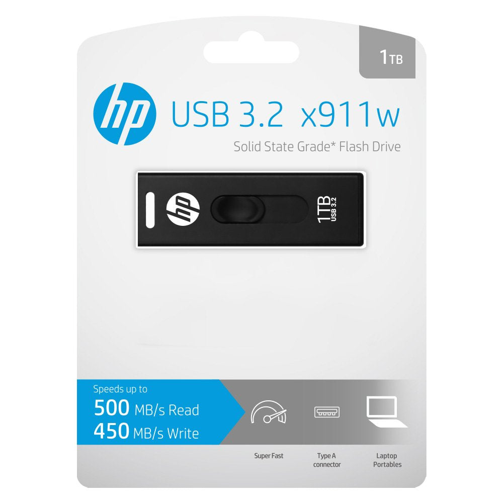 Pendrive Hp 1tb X911w  Usb 3.2 Negro