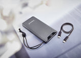 EAN 4034303034192 - Intenso 7332034 batería externa Polímero de litio 10000 mAh Gris imagen 8