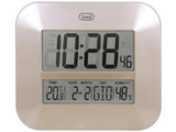 Reloj De Pared Digital Con Pantalla Grande 27 Cm Trevi Om 3520 D Bronce