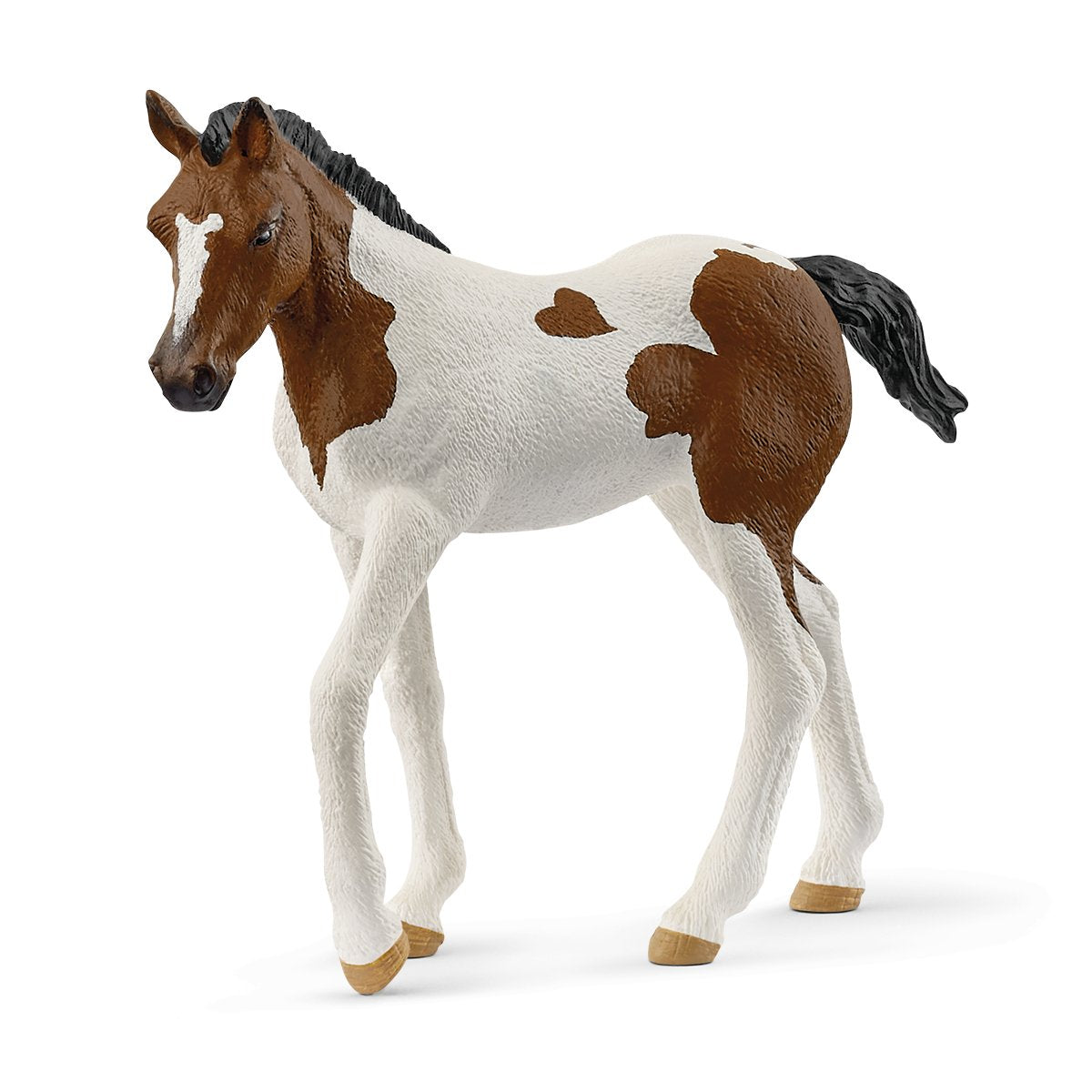 Figura Potro De Caballo Pintado Schleich Horse Club, De Juguete Marrón 14899